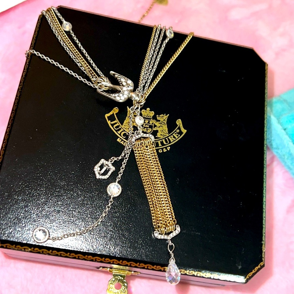 RARE HTF Vintage multi chain sparrow Juicy Couture necklace. - Picture 8 of 8